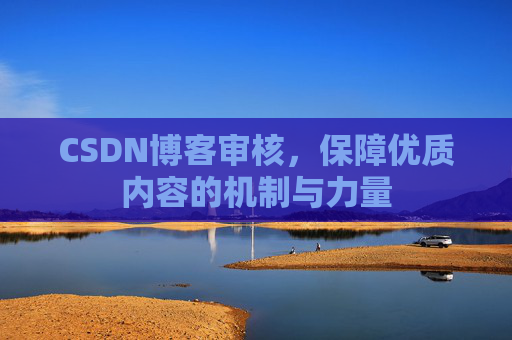 CSDN博客审核，保障优质内容的机制与力量